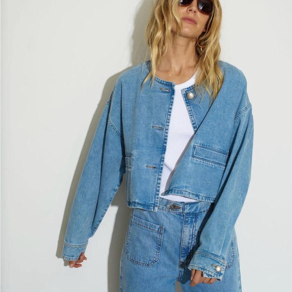 Xirena Denim Jacket Size Medium